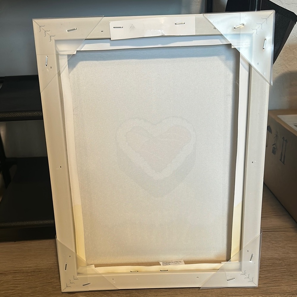 I Love Sushi Heart Embellished Canvas Wall Art - Picture 3 of 9